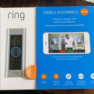 NWT Ring Video Doorbell Pro